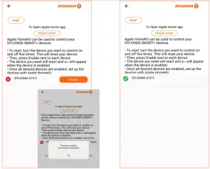 SYLVANIA SMART Bluetooth LED Bulb - SYLVANIA Smart Home app12