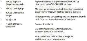 FIG 18 TRADITIONAL POPCORN BALLS