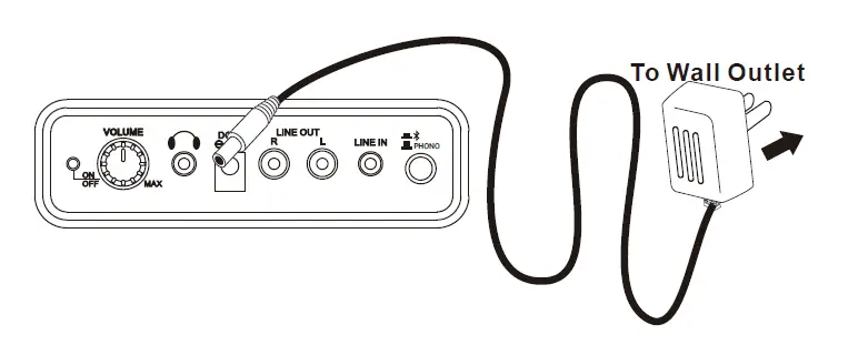1 by one MD-809 Vintage Turntable -figure2