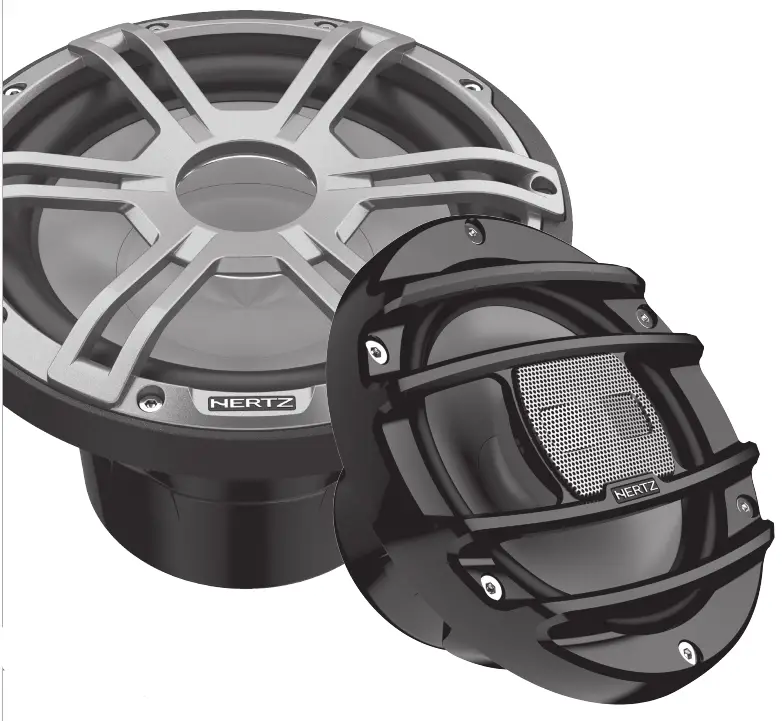 HERTZ HEX65SLDG Marine Sport LED Coaxial 65 Inch Speakers