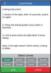 MiBOXER WIFI-CON2 Smartphone Tablet WiFi LED Controller Hub - Unlinking