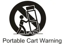 Dongguan Luxin Technology S100 2.1CH Built In Subwoofer Soundbar - warning 3