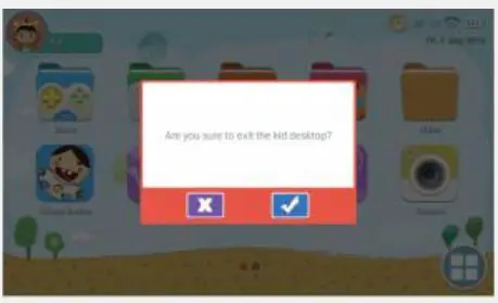 okulaku KIDS03-Pro03 7 Inch Kids Tablet User Manual - Enter Into Kids Applications Interface