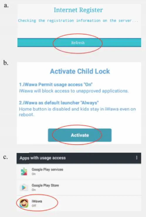 okulaku KIDS03-Pro03 7 Inch Kids Tablet User Manual - Internet Register