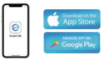 ECOLOR E0707 Smart Table Lamp - app