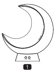 ECOLOR E0707 Smart Table Lamp - lamp