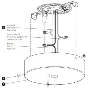 FIG 9 CONNECTING THE WIRES AND FINAL INSTALLATION