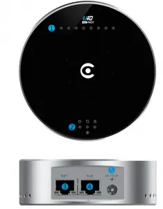 a close up of electronics