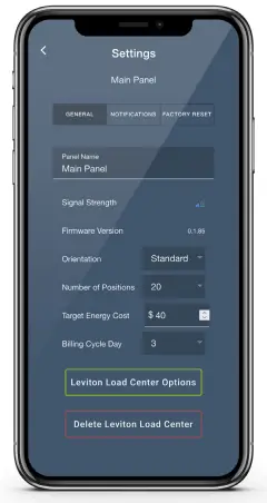 MyLeviton App - app 1