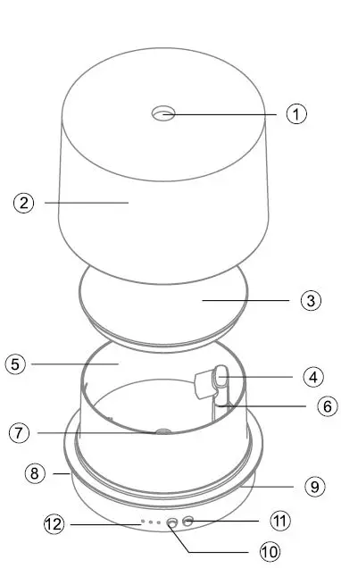 SOMOGYI ELEKTRONIC AD 280 Aroma Diffuser fig-1