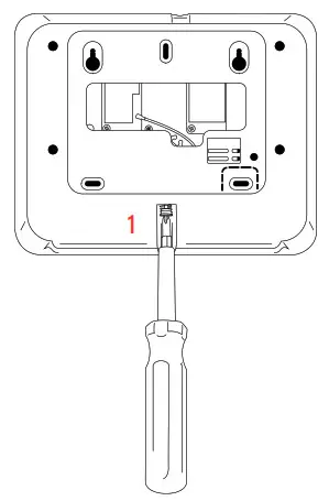 Johnson Controls IQP4004 IQ Panel 4 Touchscreen Wireless Alarm