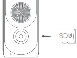 FIMI PALM 2 3 Axis Handheld Gimbal Camera - MicroSD Card