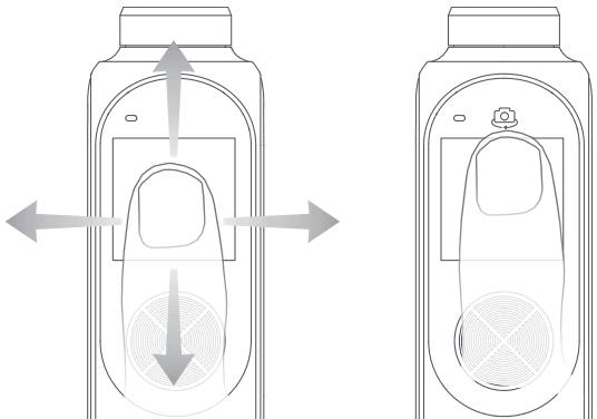 FIMI PALM 2 3 Axis Handheld Gimbal Camera - Touch Screen