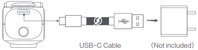 FIMI PALM 2 3 Axis Handheld Gimbal Camera - USB C Cable