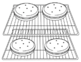 KitchenAid W11427469A Freestanding Gas Range-Baking Layer Cakes