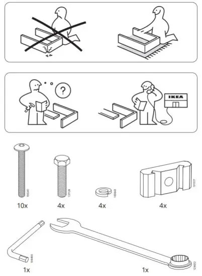 IKEA 094.203.94 SANDSBERG Table - 1