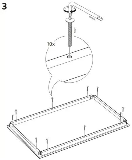 IKEA 094.203.94 SANDSBERG Table - 4