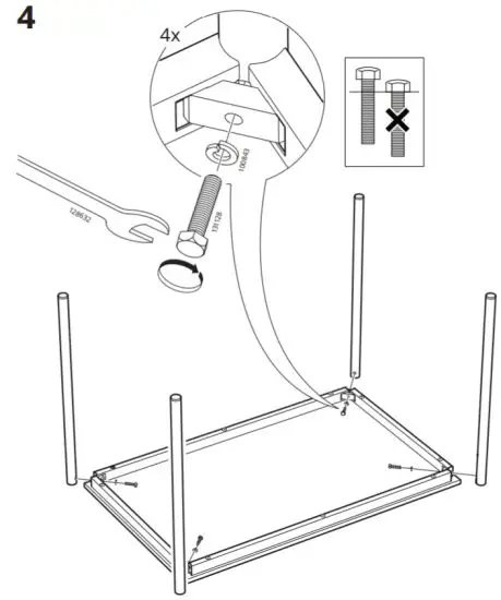 IKEA 094.203.94 SANDSBERG Table - 5
