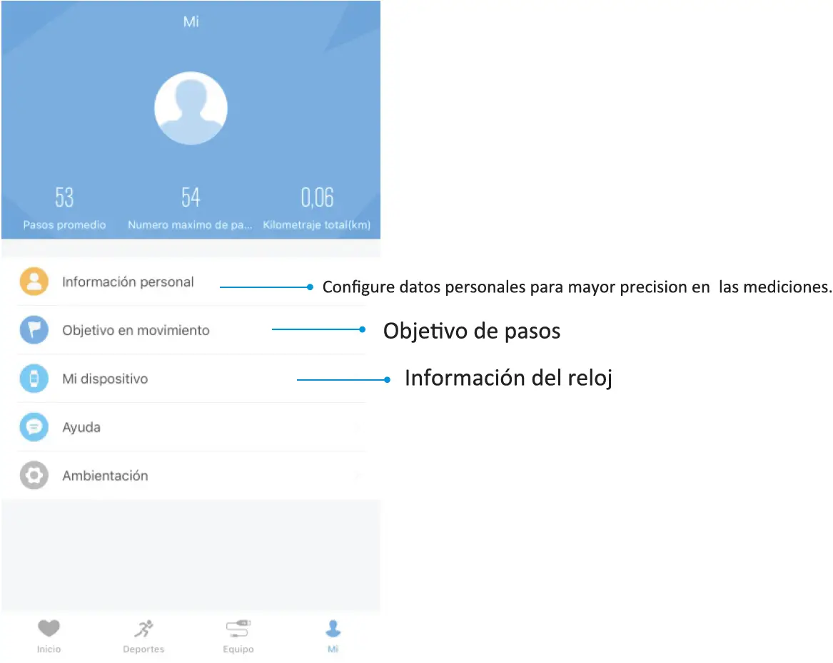 Configure My Profile