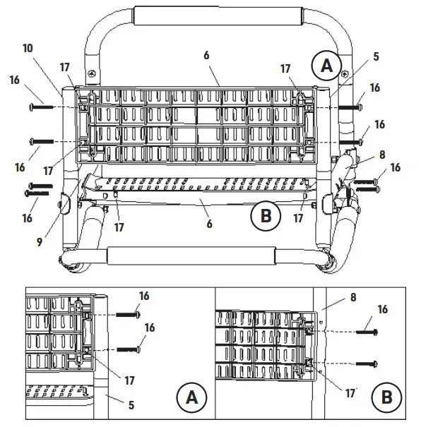 pure fun 9339SRS Single Rocker Kids Seesaw - ASSEMBLY INSTRUCTIONS 4