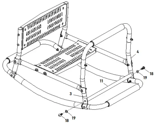 pure fun 9339SRS ccRocker Kids Seesaw - ASSEMBLY INSTRUCTIONS 5
