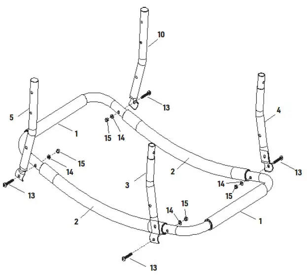 pure fun 9339SRS Single Rocker Kids Seesaw - ASSEMBLY INSTRUCTIONS