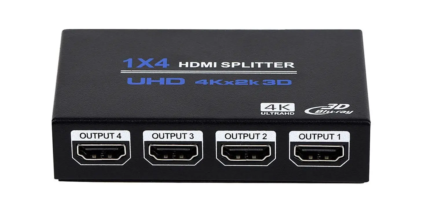 Skomplekt Lkv824 1x4 Hdmi Splitter With Extender User Manual