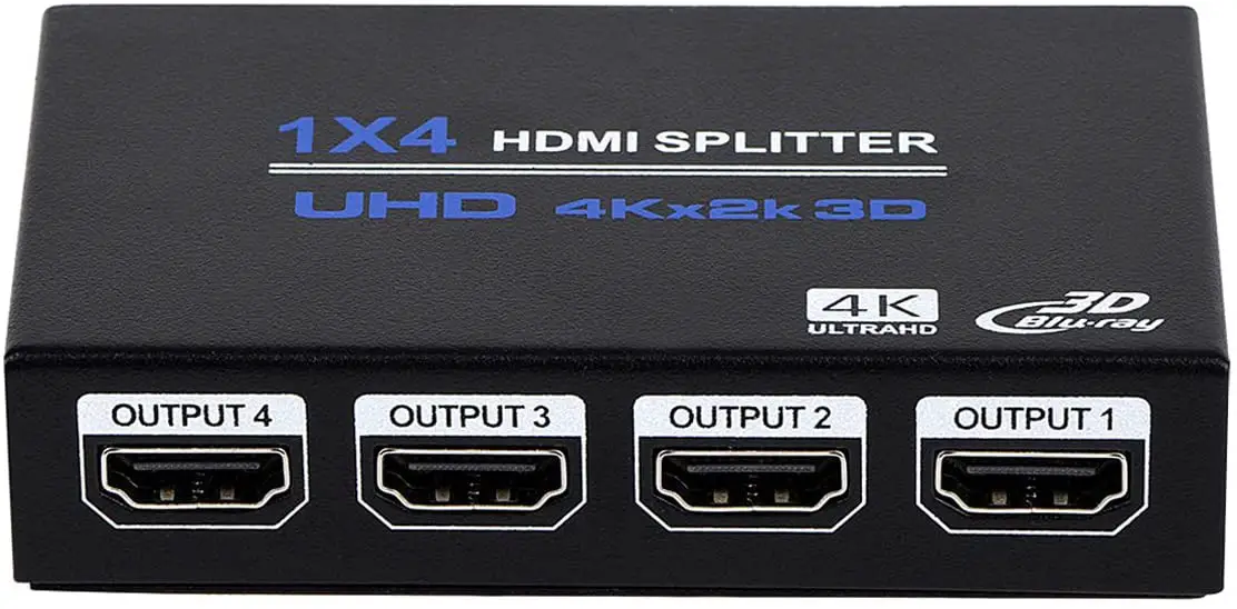skomplekt LKV824 1x4 HDMI Splitter With Extender PRO