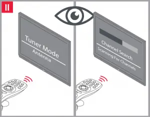 tuner mode & CHANNEL SCAN