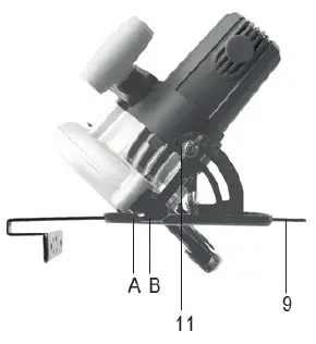 TOTAL TS1141856 Circular Saw 185mm 1400W 2