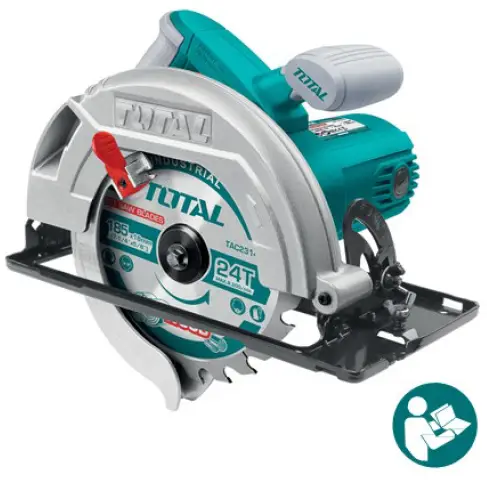 TOTAL TS1141856 Circular Saw 185mm 1400W PRO