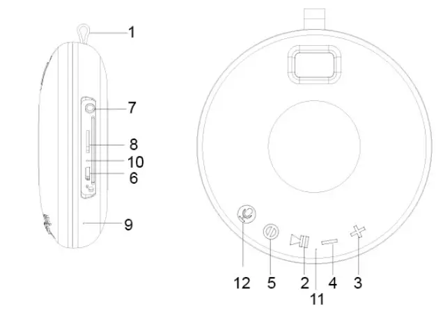 LEICKE YATIDE SP01 Bluetooth Speaker - figure 1