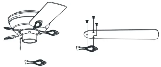 Bella Depot BD2036 52 in Chrome Crystal Ceiling Fan - fig12