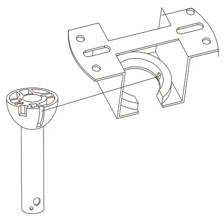 Bella Depot BD2036 52 in Chrome Crystal Ceiling Fan - fig6