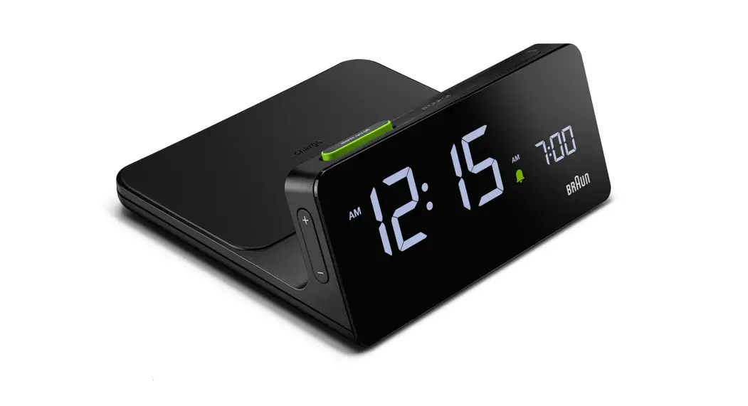 Braun Bc21 Alarm Clock With Wireless Fast-charging Pad User Guide
