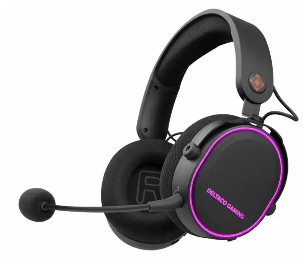 DELTACO -GAMING- DH420 -Wireless -RGB -Gaming -Headset -PRODUCT