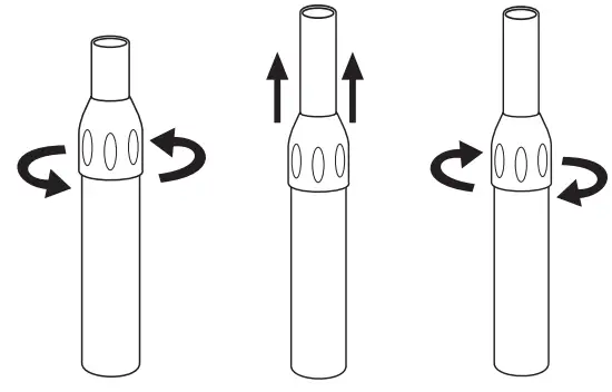 Lasko 1820 18 Inch Adjustable Pedestal Fan - Tighten Nut