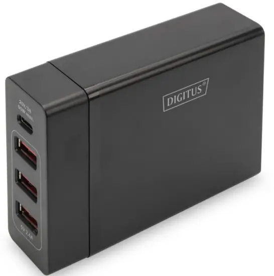 DIGITUS DA 10195 4 Port USB Charging Adapter