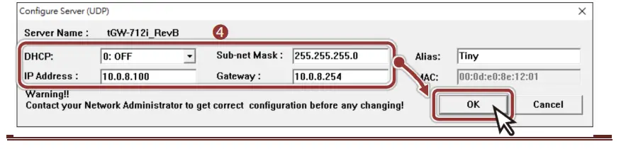 Logicbus TGW 700 Tiny Modbus TCP to RTU ASCII Gateway - Gateway