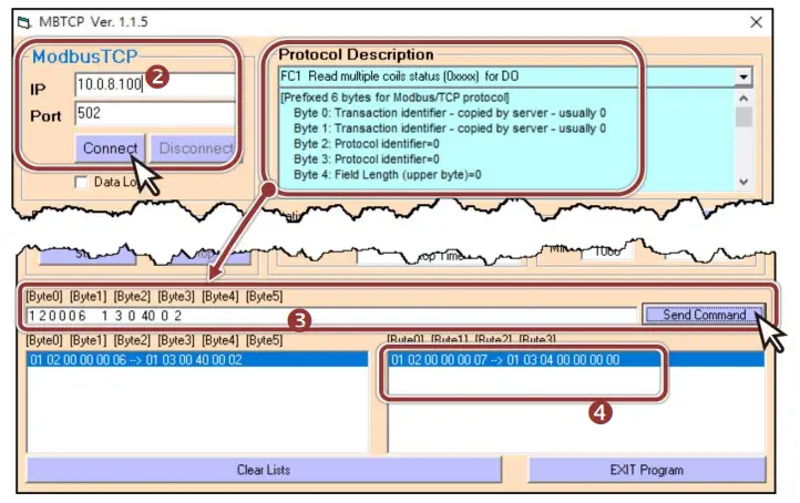 Logicbus TGW 700 Tiny Modbus TCP to RTU ASCII Gateway - success
