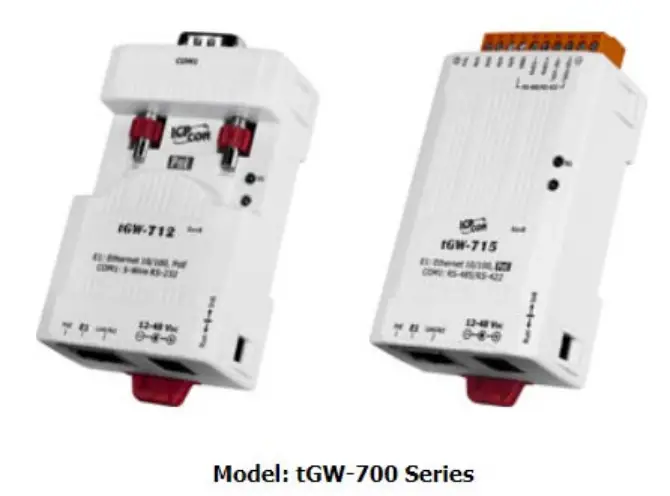Logicbus TGW 700 Tiny Modbus TCP to RTU ASCII Gateway