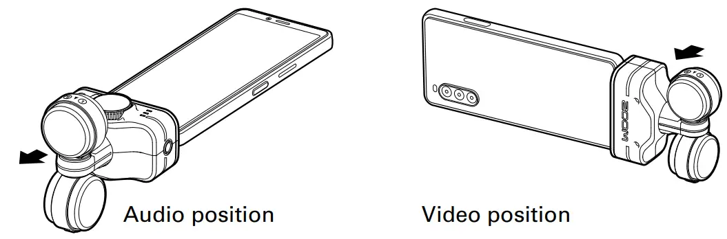 Zoom Am7 Mid Side Stereo Microphone for Android- fig7