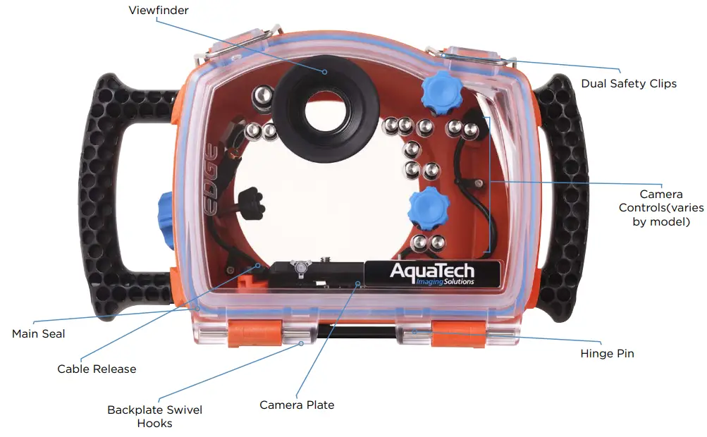 AquaTech 10169 EDGE Sport Housing - Nomenclature 2