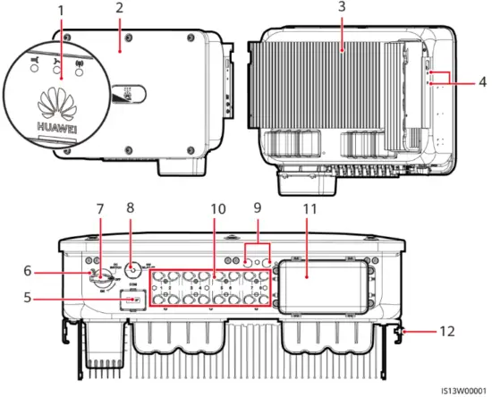 HUAWEI SUN2000-20KTL M3 Three Phase Inverter - Fig