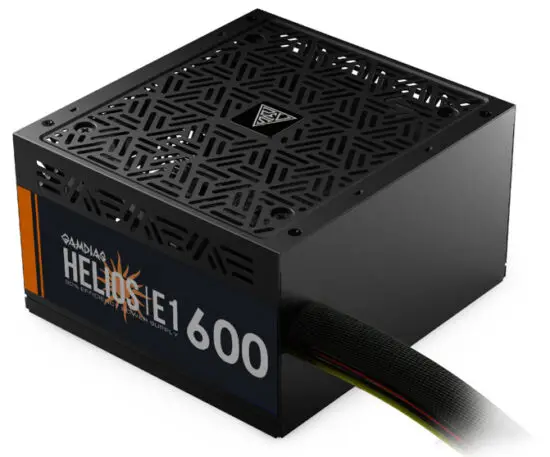 GAMDIAS HELIOS E1-600W Efficiency Power Supply