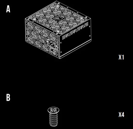 GAMDIAS HELIOS E1-600W Efficiency Power Supply - figure 1