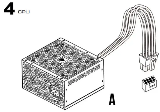 GAMDIAS HELIOS E1-600W Efficiency Power Supply - figure 5