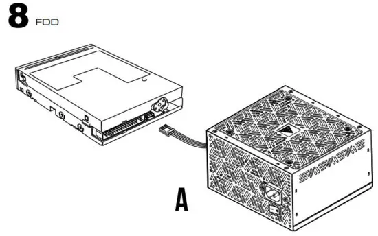GAMDIAS HELIOS E1-600W Efficiency Power Supply - figure 9