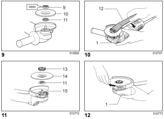 makita GA4040C Angle Grinder - fig3