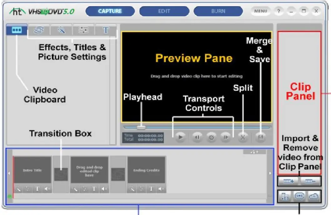 UCEC USB 2.0 Video Capture Device Pro Version VHS to Digital Converter - 19